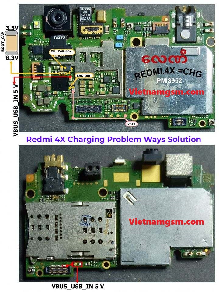 Xiaomi Redmi 4X Charging Solution