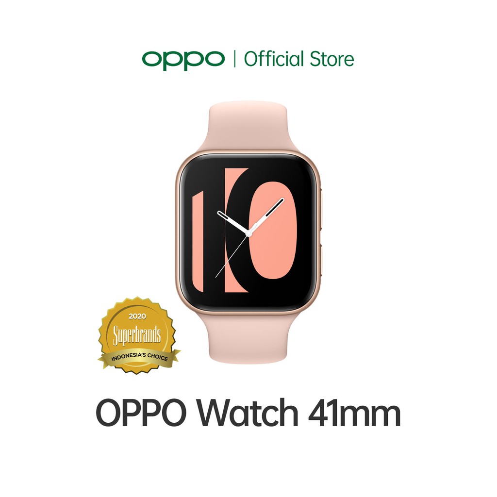 OPPO Watch 41mm - AMOLED Screen - VOOC Flash Charge - Health Monitoring - Water Resistance