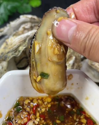 굴 + 레몬소스