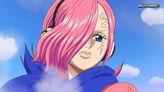 ワンピースアニメ WCI編 843話 レイジュ | ONE PIECE ホールケーキアイランド編