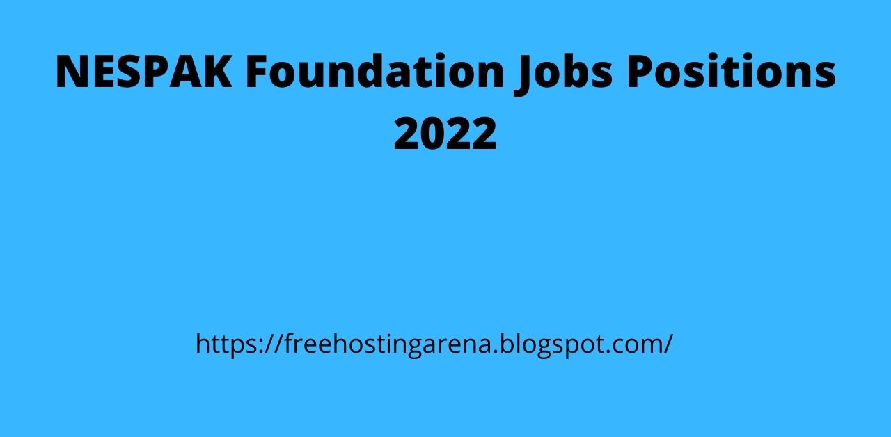 NESPAK Foundation Jobs