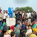 Kanpur:शरारती तत्वों ने खंडित की अंबेडकर प्रतिमा, ग्रामीण का विरोध-प्रदर्शन 