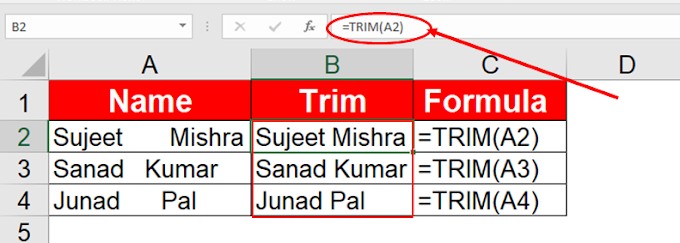 TRIME Function In Excel In Hindi | Learn Advance Excel 