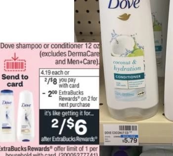 FREE Dove Shampoo CVS Coupon Deal 12/19-12/25