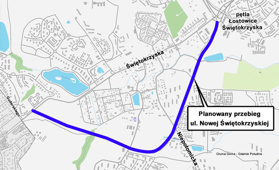 Gdańsk - Południe projekt Nowej Świętokrzyskiej