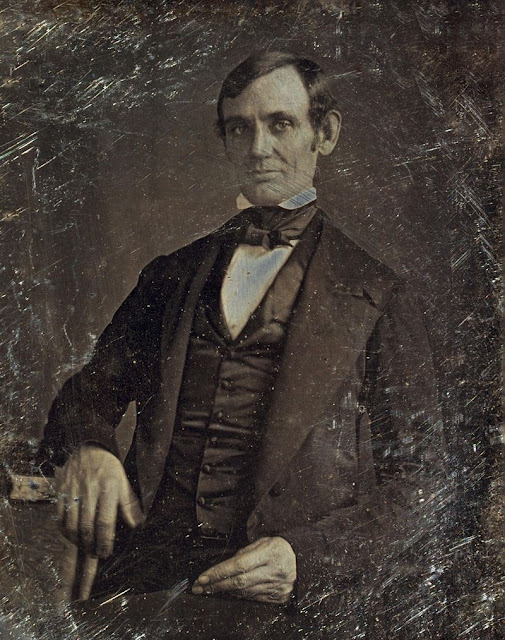 Линкольн в свои 30 лет в качестве члена Палаты представителей США.