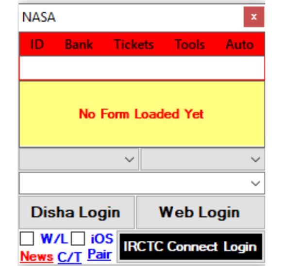 Nasa Tatkal Software | Original Web Site | Admin Deepak Singh