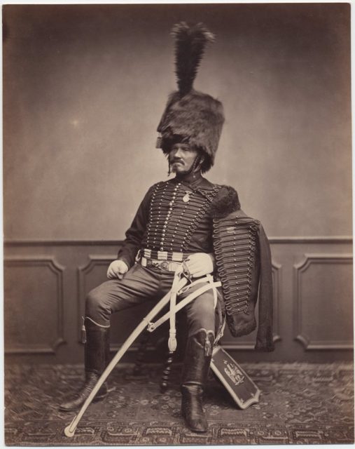 Мсье Морэ из 2-го полка 1814/15. Автор фотографии: Библиотека Университета Брауна