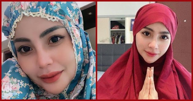 Pose Tisya Erni Pakai Hijab, Kecantikannya Banjir Pujian