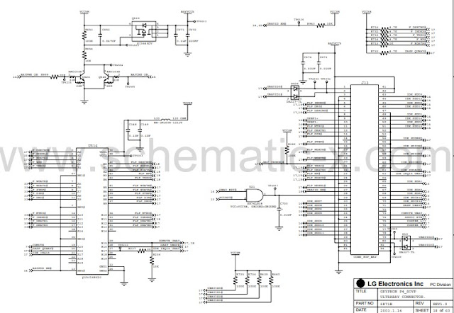IBM ThinkPad R40 Motherboard Schematic Circuit Diagram