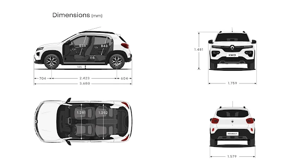 Novo Renault Kwid 2023 chega ao Brasil - fotos, preços e detalhes