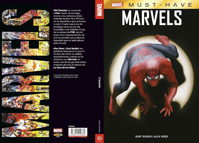 Reseña de Marvel Must-Have. Marvels de Kurt Busiek y Alex Ross, Panini Comics