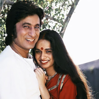 Shivangi Kolhapure with her husband Shakthi Kapoor