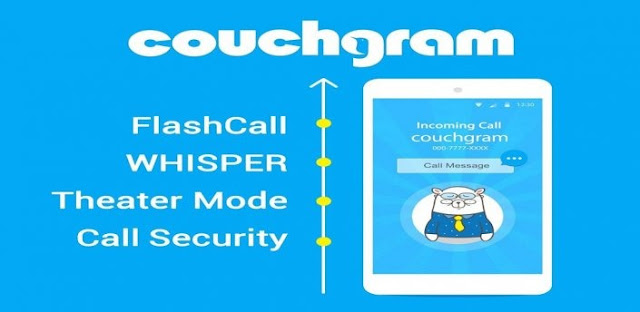 تطبيق Couchgram لقفل شاشة الاتصال