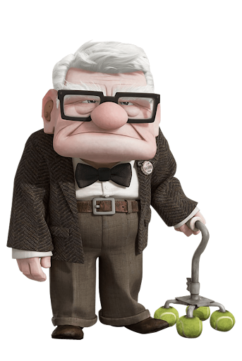 imagenes png de los personajes principales de up