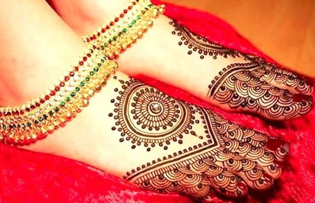 New & Simple Arabic Bridal Mehndi Designs For Feet || Feet Mehndi Design 2021