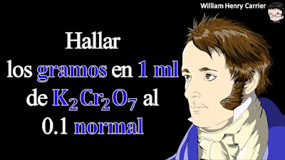 Calcule los gramos contenidos en 1.00 ml de una solución al 0.100 N de K2Cr2O7 disuelto en medio ácido que reduce el cromo +6 a cromo +3.