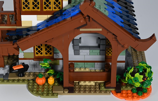 Nifeliz Medieval Town Barn Compatible With Lego