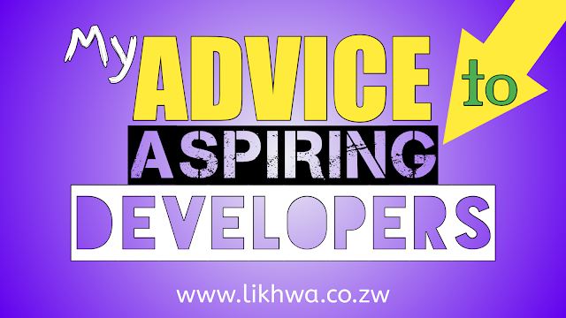 advice to aspiring developers banner