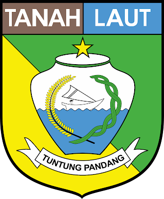 Logo / Lambang Kabupaten Tanah Laut - Latar (Background) Putih & Transparent (PNG)