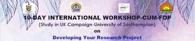 Day-8 of FDP-cum-International Workshop on Developing Your Research Project