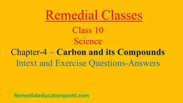 NCERT Solutions For Class 10 Science Chapter 4