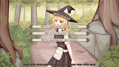 Outdoor Adventures With Marisa Kirisame game screenshot