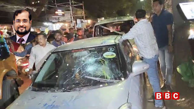 Alleged BJP Workers Attack Senior Journalist Nikhil Wagle's Car in Pune