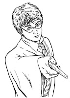 Harry Potter coloring page