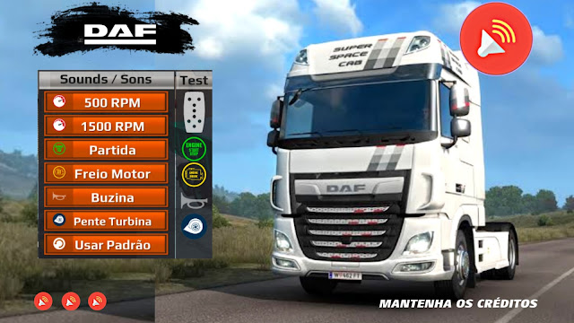 SOM DAF XF REALISTA