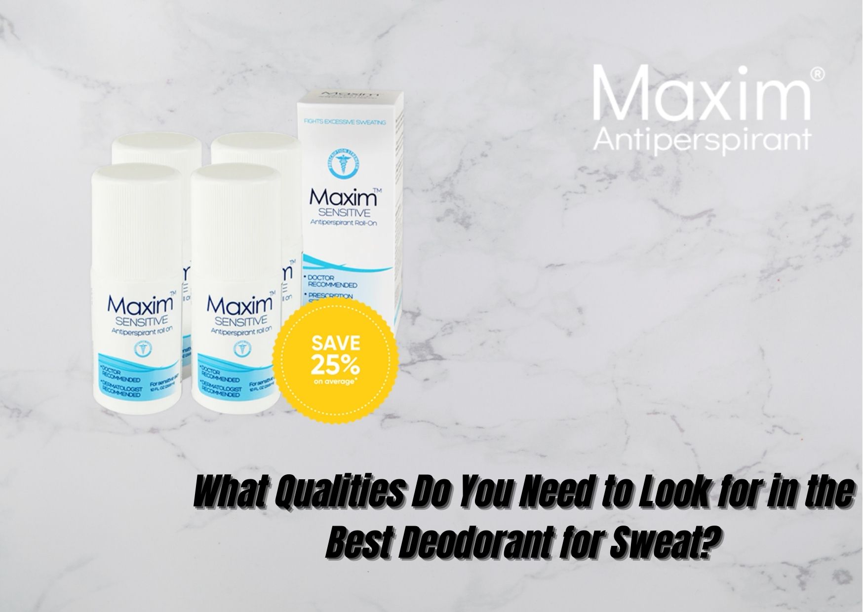 best deodorant for sweat