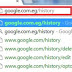 delete search history from google
