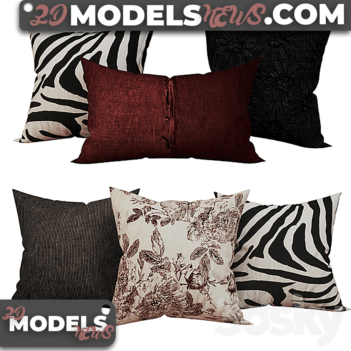 Decorative set pillow model 53 2