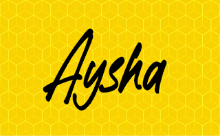 Top 50 Aysha Handwritten Signature