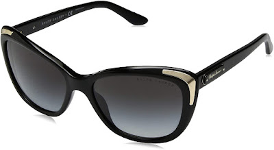 Black Ralph Lauren Cat Eye Sunglasses