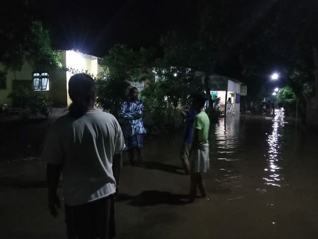Kembali, Awal Tahun Banjir Genangi Puluhan Rumah Warga di Desa Tambakrejo , Tongas 