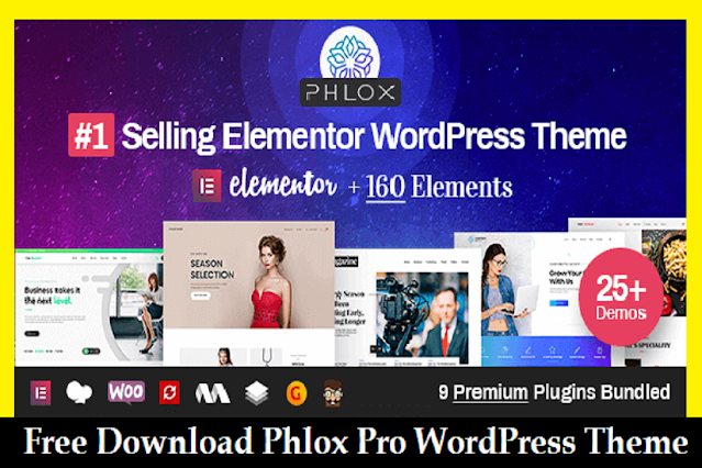 Free Download Phlox Pro WordPress Theme