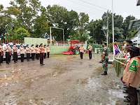 Pramuka Saka Wira Kartika Koramil Songgom Angkatan Ke-7 Dikukuhkan