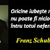 Citatul zilei: 31 ianuarie - Franz Schubert