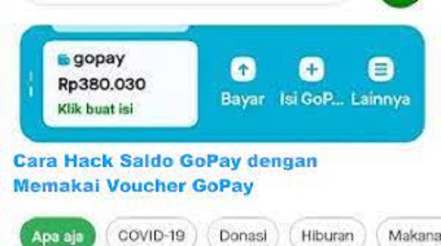 Cara Hack Voucher GOJEK Gratis