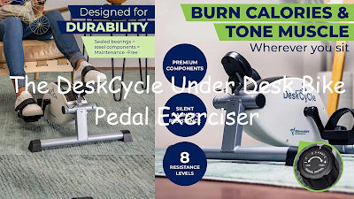 The DeskCycle Under Desk Bike Pedal Exerciser