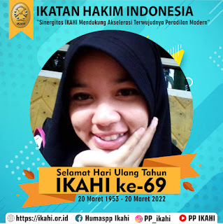 Link Twibbon HUT IKAHI, Tanggal 20 Maret 2022