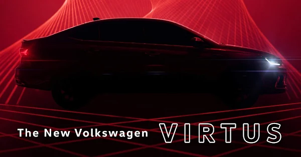 Novo VW Virtus 2023: nova foto da dianteira com facelift revelada