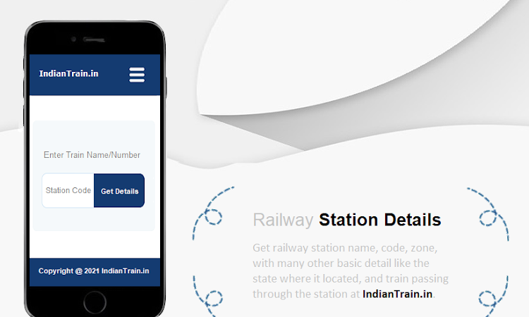 Railway Station Enquiry and Trains Passing from Station