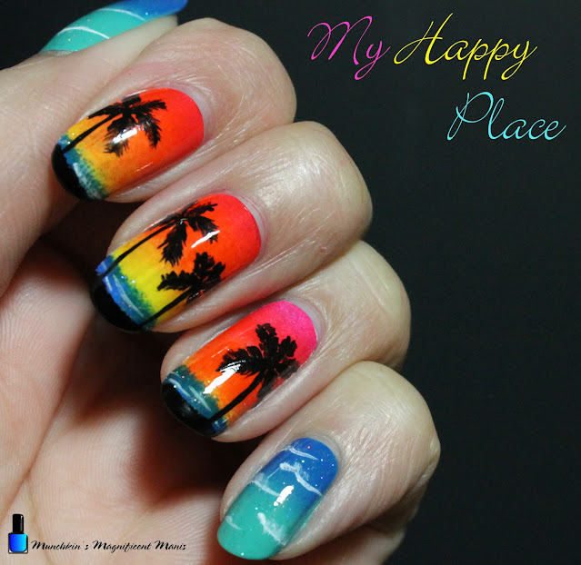 Tropical Nail Design