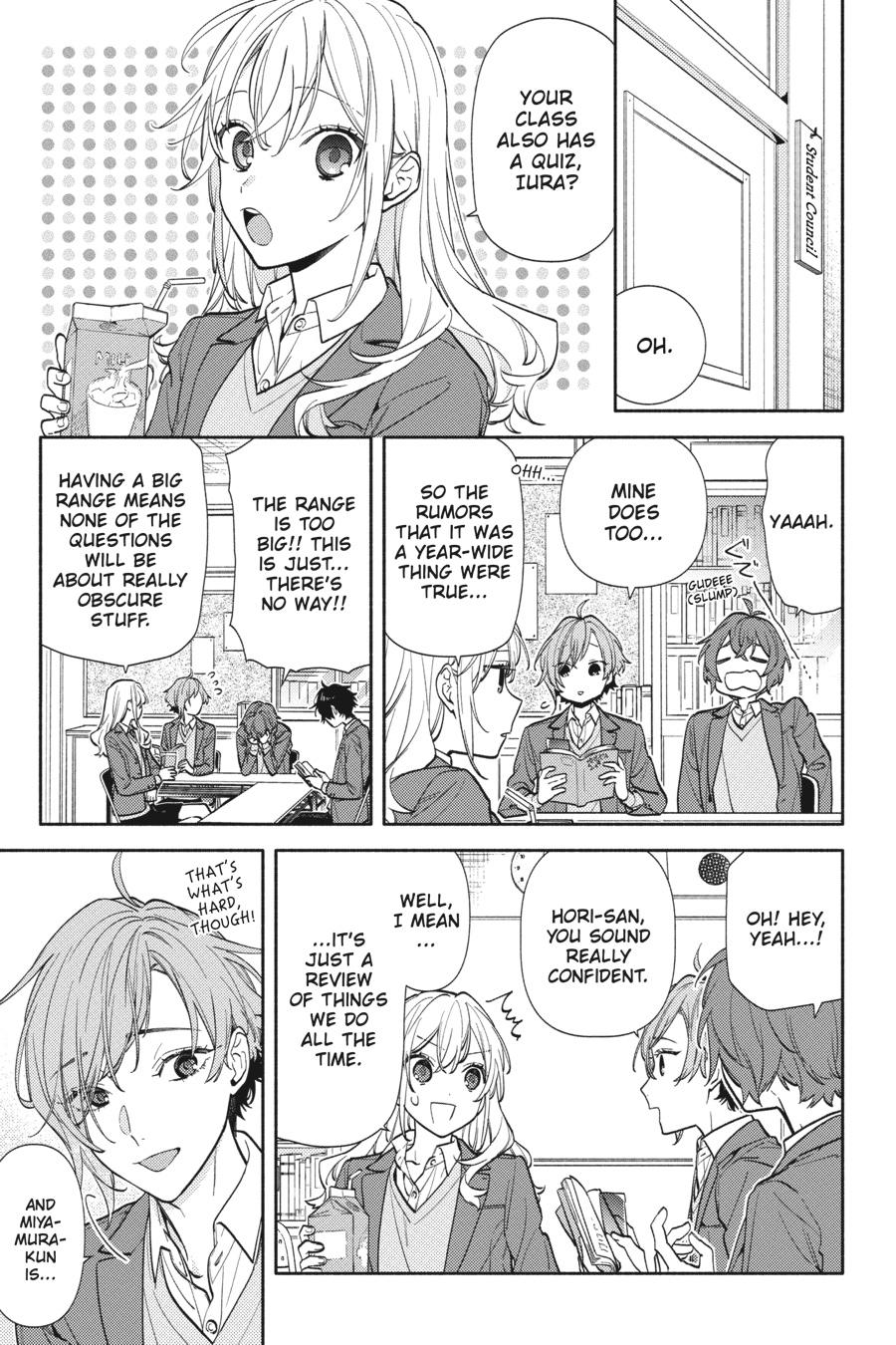 Horimiya, chapter 134