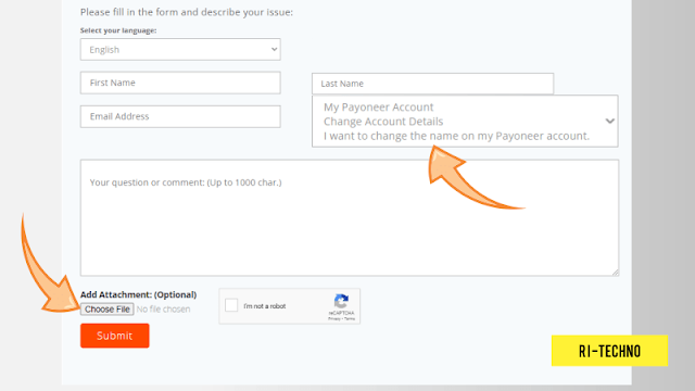 How to Change Payoneer Account Name Correctly