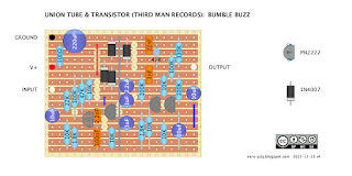 UNION TUBE AND TRANSISTOR BUMBLE BUZZ - VERO LAYOUT