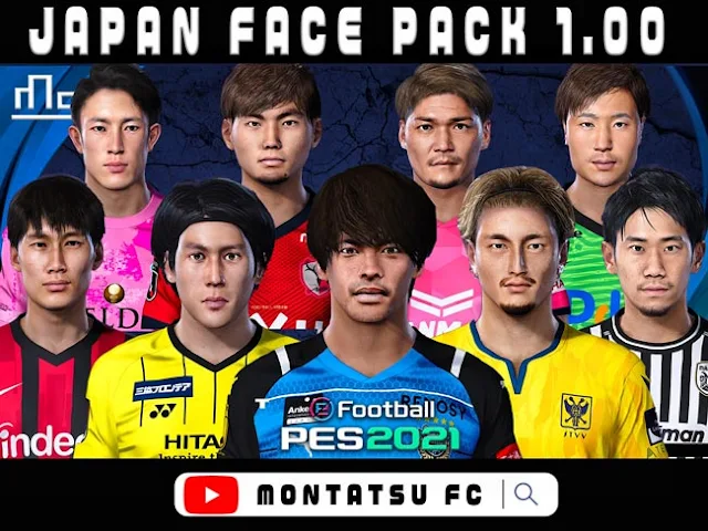 Japan Mega Facepack For eFootball PES 2021