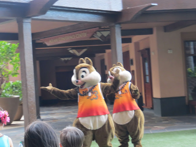 Chip and Dale Disney's Aulani Characters